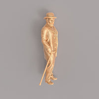 MM928C Edwardian/Victorian Gentleman With Umbrella Figure