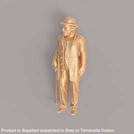 MM928C Edwardian/Victorian Gentleman With Umbrella Figure