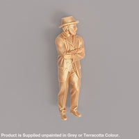 MM928E Edwardian/Victorian Gentleman arms crossed Figure