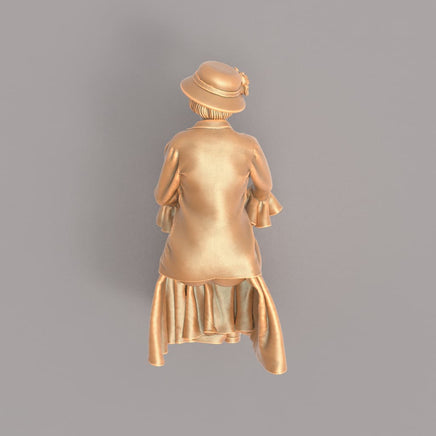 MM929C Edwardian/Victorian Female Sitting (Copy) Figure