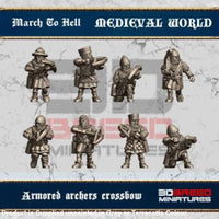 MW001 Armoured Archers Crossbow Figure