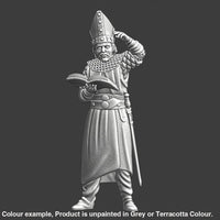 NCM048 Medieval Bishop reading book Medieval