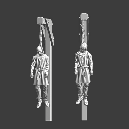 NCM113 Medieval Men executed by hanging Medieval