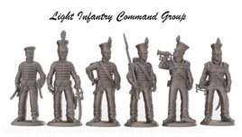 NSB002 Napoleonic Brunswick Light Infantry Command Group 28mm Figure