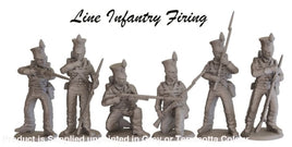 NSB007 Napoleonic Brunswick Line Infantry Firing Group Figure