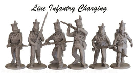 NSB008 Napoleonic Brunswick Line Infantry Charging Group Figure