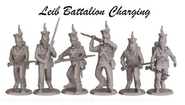 NSB011 Napoleonic Brunswick Lieb Battalion Charging Group Figure