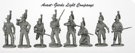 NSB013 Napoleonic Brunswick Avantgard Light Infantry 28mm / 8 Figures Figure