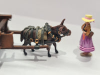 NSF001 Napoleonic Vivandiere with Donkey 28mm Figure