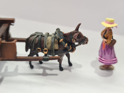 NSF001 Napoleonic Vivandiere with Donkey 28mm Figure
