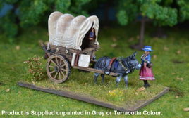 NSF001 Napoleonic Vivandiere with Donkey 28mm Figure