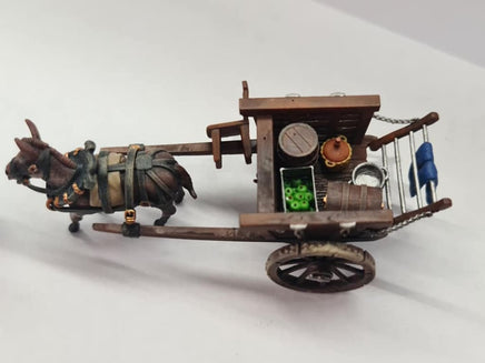 NSF001 Napoleonic Vivandiere with Donkey 28mm Figure