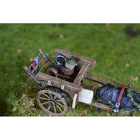 NSF001 Napoleonic Vivandiere with Donkey 28mm Figure