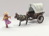 NSF001 Napoleonic Vivandiere with Donkey 28mm Figure