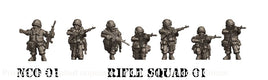 NTH Vietnam US Army Rifle Squad 1 28mm 1:56 Figure