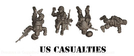 NTH Vietnam US Casualties 28mm 1:56 Figure