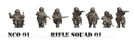 NTH Vietnam USMC Rifle Squad 01 28mm 1:56 Figure