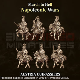 NWA Napoleonic Austrian Cavalry Cuirassiers 15mm Figure