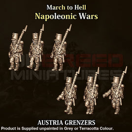 NWA Napoleonic Austrian Grenzers Figure