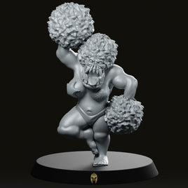 Orc Cheerleader Tina Reks Miniature