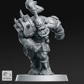 Orc Lineman 2 Miniature