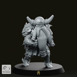 OWA 17 Dwarf Blocker Fantasy Football Miniature