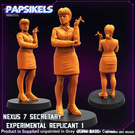 PAPSIKELS: Nexus 7 Secretary Experimental Replicant 1 Sci-fi