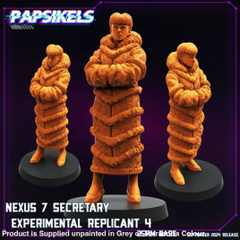 PAPSIKELS: Nexus 7 Secretary Experimental Replicant 4 Sci-fi
