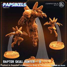 PAPSIKELS: Raptor Skull Hunter B Sci-fi