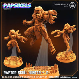 PAPSIKELS: Raptor Skull Hunter D Sci-fi