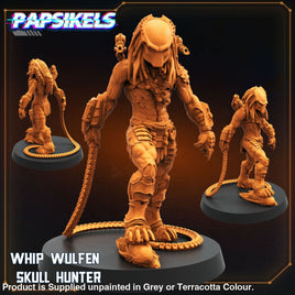PAPSIKELS: Whip Wulfen Skull Hunter Sci-fi