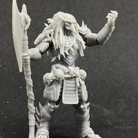 PAPSIKELS: White Crow Clan Great Crow Leader Sci-fi