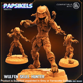 PAPSIKELS: Wulfen Skull Hunter Sci-fi