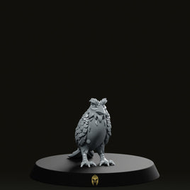 Rav Raven Bird Bare B Miniature