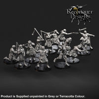 REM0056 Iberian Medieval Slingers x 13 Medieval
