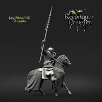 REM0102 King Alfonzo VIII of Castilla Medieval