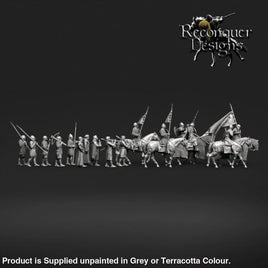 REM0109 King Alfonso IX of Leon and his retinue Medieval
