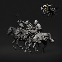 REM0117 12th century Military Order Knights Set C Medieval