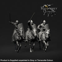 REM0117 12th century Military Order Knights Set C Medieval