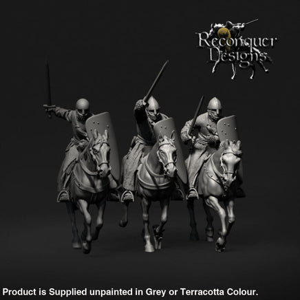 REM0117 12th century Military Order Knights Set C Medieval