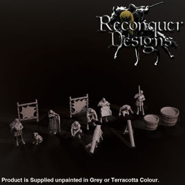 REM0122B Medieval Tanners Set 2 Medieval
