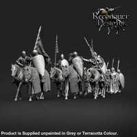 REM0130 King Alfonso of IX of Leon and his retinue Medieval