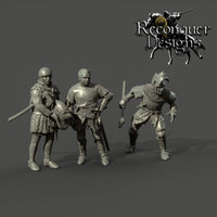 REM0139 Bertrand du Guesclin and squire Medieval