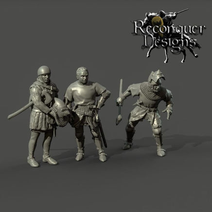 REM0139 Bertrand du Guesclin and squire Medieval