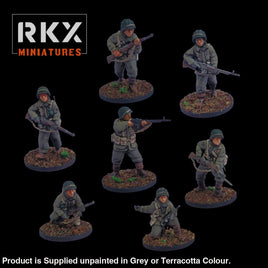 RKX5017 USA US Infantry Squad Late War Figure