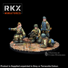 RKX5022 Fallschirmjager MG34 Team Figure