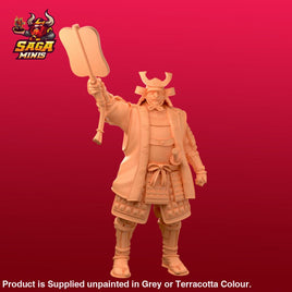 SAGA - Samurai General (War Fan) Figure
