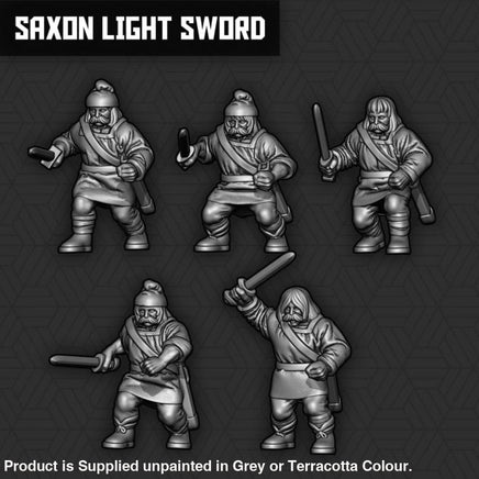 SM002 Saxon Light Sword Units Figure