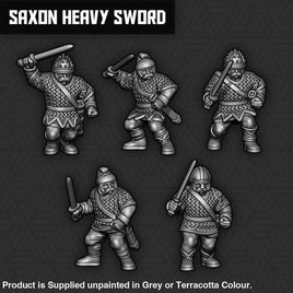 SM004 Saxon Heavy Sword Units Figure