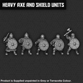 SM027 Viking Heavy Axe & Shield Units Figure